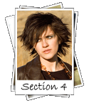 Mid length hair cut images.
